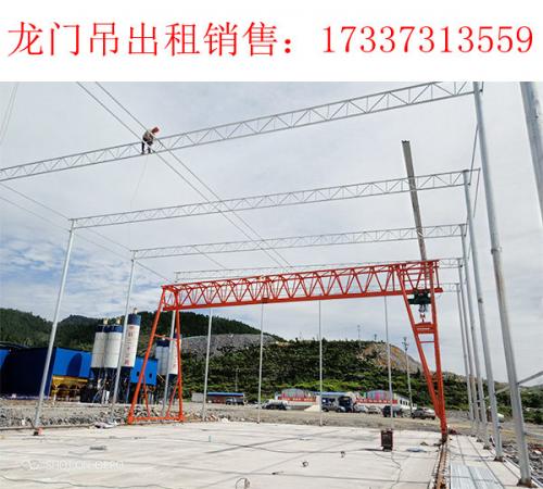 浙江溫州龍門吊廠家出租簡易龍門架
