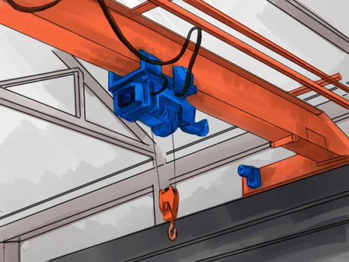 LDP型電動單梁起重機