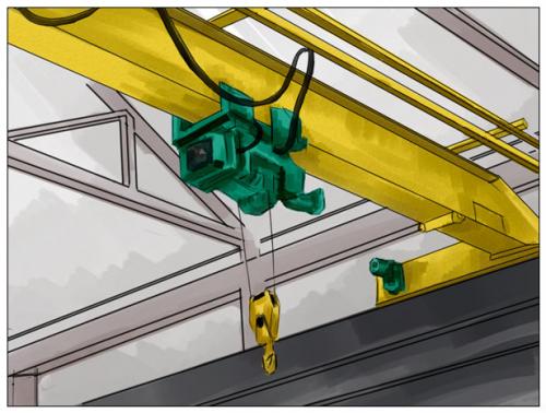 QB型5-50/10噸防爆單梁起重機
