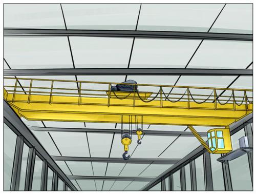 雙梁雙鉤橋式起重機