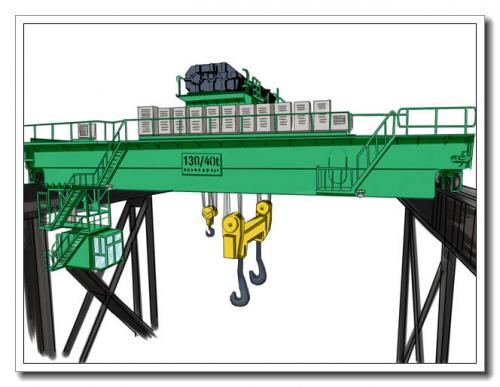 QE型雙小車吊鉤橋式起重機