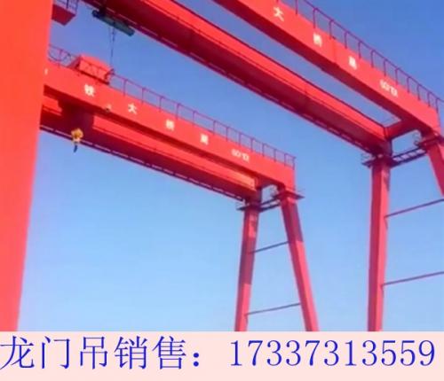 湖南湘潭龍門吊廠家起吊剛箱梁注意事項