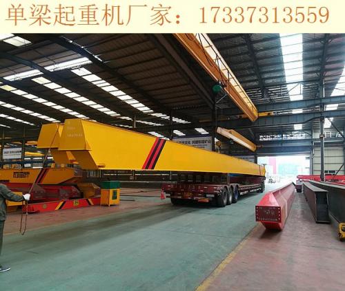 湖南湘潭單梁起重機廠家 起重機上觸滑線的使用