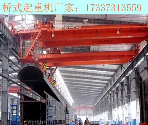 河北滄州雙梁橋式起重機廠家 設備部件的使用
