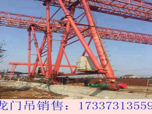 湖北隨州龍門吊廠家 80噸龍門吊租賃