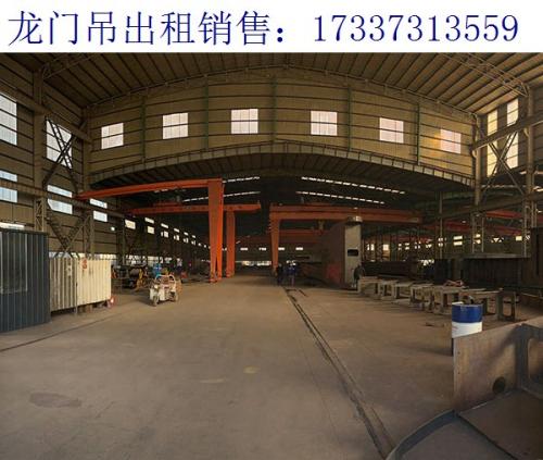 龍門吊安裝時要注意的問題 山西臨汾龍門吊廠家