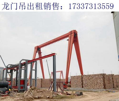 浙江湖州龍門吊廠家 關于龍門吊的優缺點