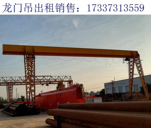 湖北武漢龍門吊廠家 關于龍門吊噸位的選擇