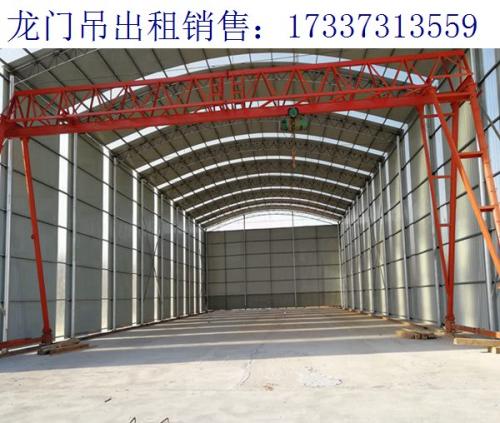湖南岳陽龍門吊廠家 足夠的生產設備