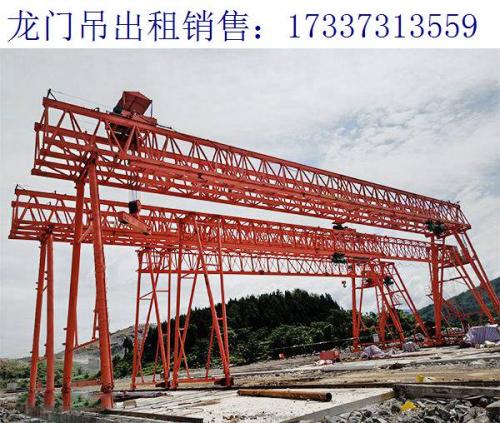 江蘇蘇州門式起重機廠家 檢查龍門吊制動器時