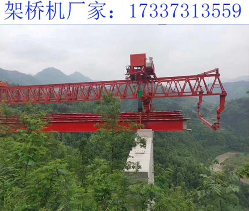 安徽合肥架橋機廠家 狹窄工地條件下的橋梁施工