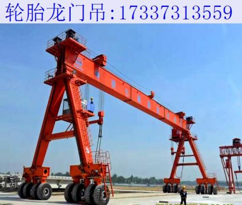 山西輪胎式龍門吊液壓系統異常的解決方法