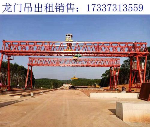 河北承德60噸龍門吊廠家 關于門式起重機的特點