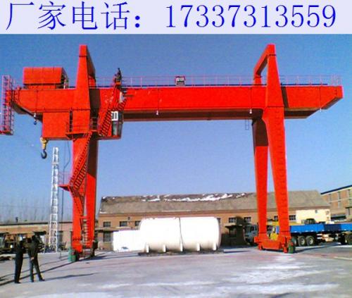 山東臨沂60噸龍門吊廠家 關(guān)于門式起重機(jī)的安裝過程